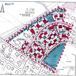 Bebauungsplan zum Grundstück in Kösching